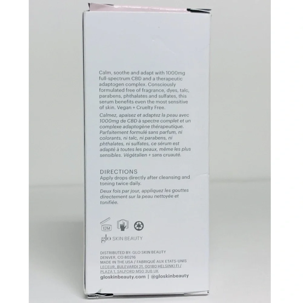 Glo Skin Beauty Anti-Stress Drops NEW IN BOX Retail Price:$125 AUTHENTIC - Picture 4 of 8